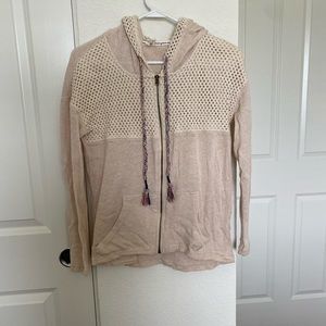 Roxy zip up sweater